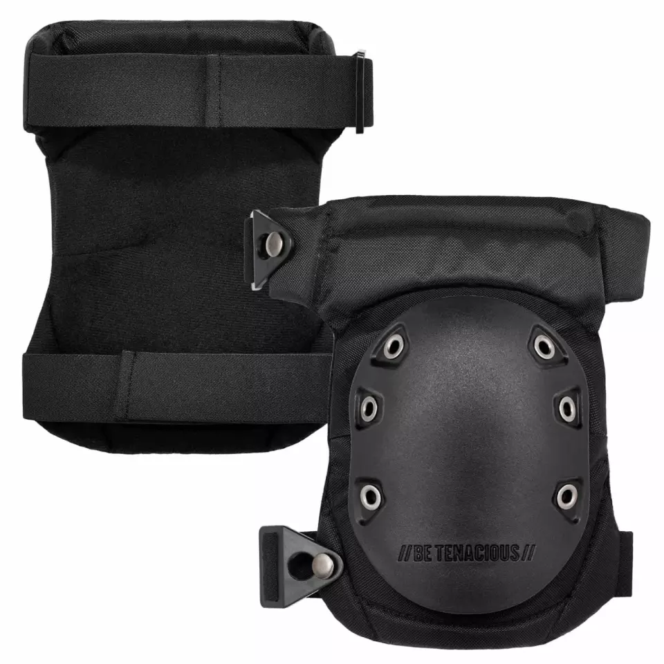 Ergodyne 6623, ProFlex 435 Comfort Hinge Gel Knee Pads with Long Hard Cap, image 1, gallery thumbnail
