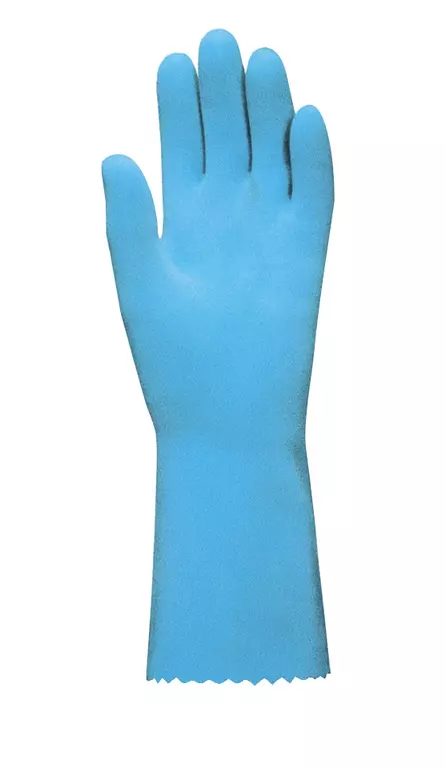 MAPA 810300, JERSETTE 300 Latex Pinked Cuff Smooth 29 - 33cm Blue