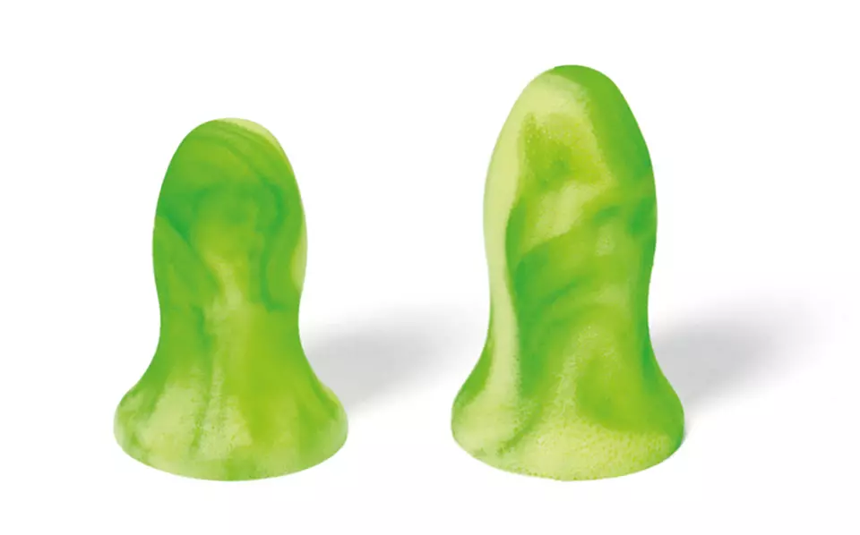 Moldex 827400, Contours Disposable Earplugs, One Pair per Polybag SNR 35 dB, image 1, gallery thumbnail