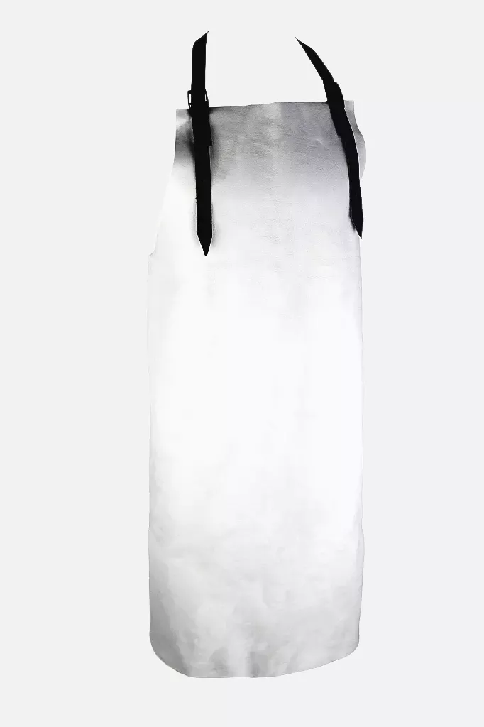 Richard Leipold 3300, Spaltlederschürze mit Lederkreuzberiemung Größe ca, 80 x 100cm, image 1