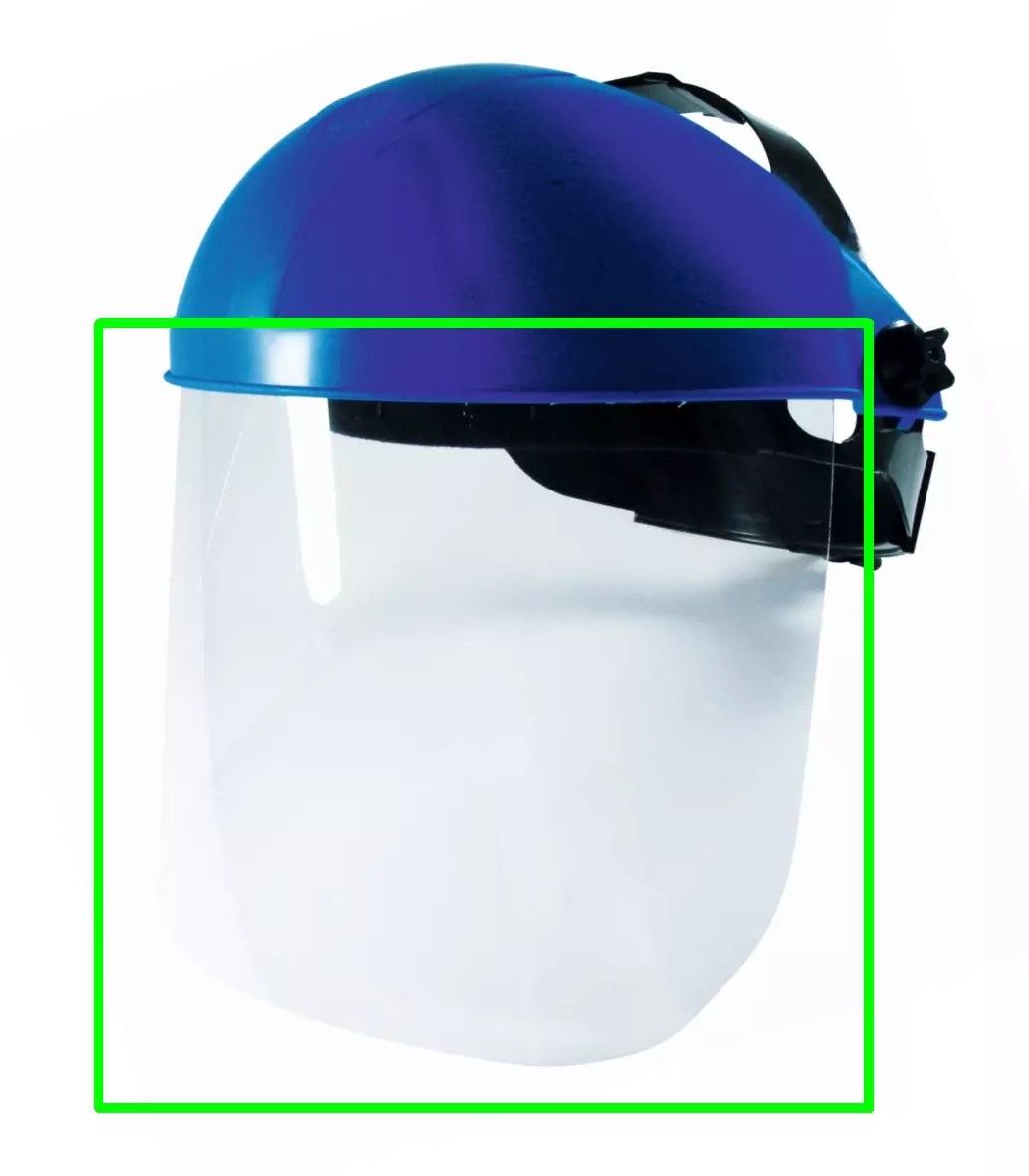 Richard Leipold 6621, Polycarbonate Face Shield Visor, image 1