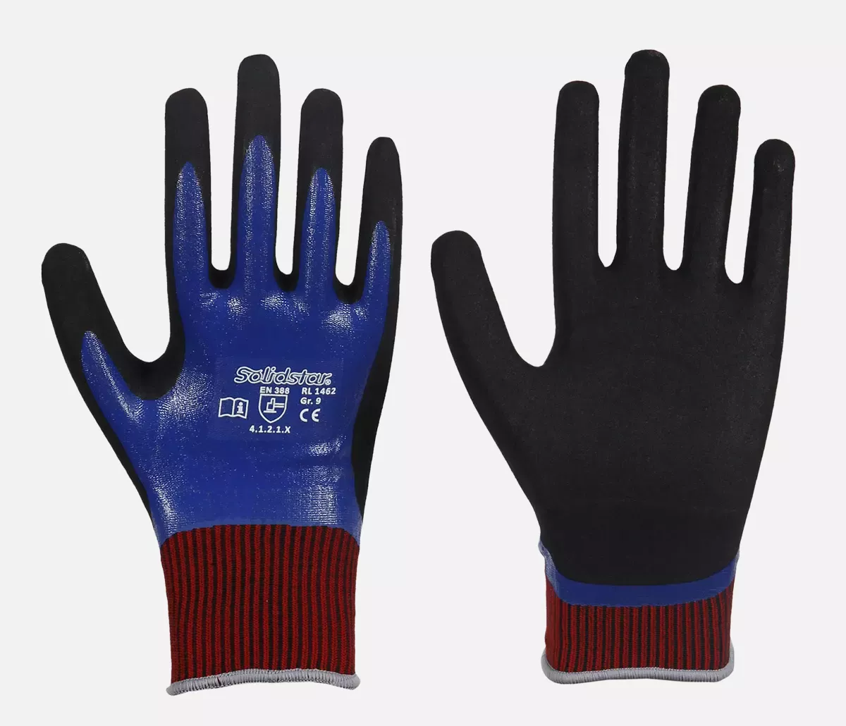 Richard Leipold 1462, Solidstar Nitrile Grip Complete Nitrile Full Coating Grip Coating, image 1