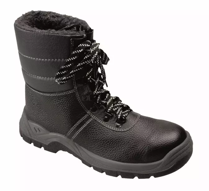 Richard Leipold 102839, S3 Winter Lace-up Boot Faux Fur Lined EN ISO 20345, image 1, gallery thumbnail