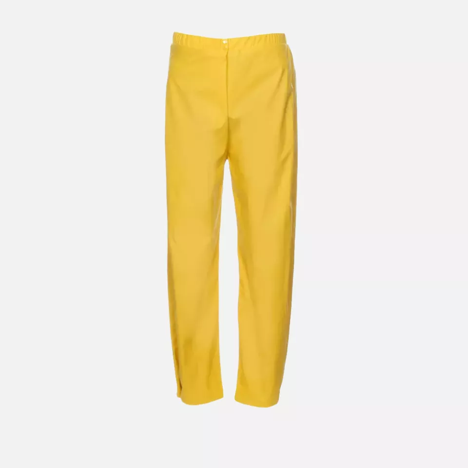 Richard Leipold 4122, Stretch PU Rain Trousers Yellow, image 1, gallery thumbnail