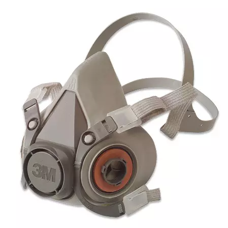 3M 720010, 6100 Half Mask Body Size S