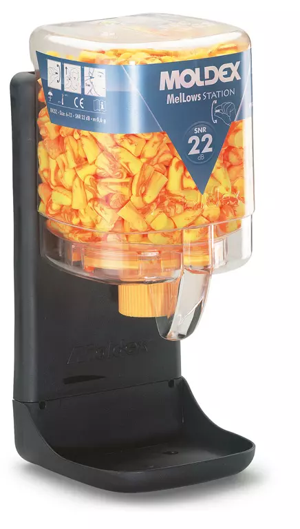 Moldex 827625, MelLows Disposable Earplugs in Small Station SNR 22 dB