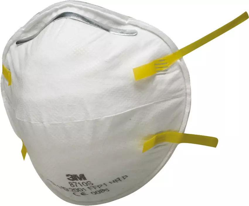 3M 710070, 8710E Respirator FFP1 NR D Up to 4 Times the Threshold Limit Value, image 1, gallery thumbnail