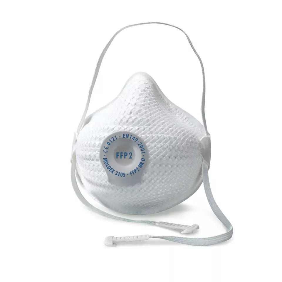 Moldex 823105-15, FFP2 NR D Respirator Size M/L with Breathing Valve Air, image 1, gallery thumbnail