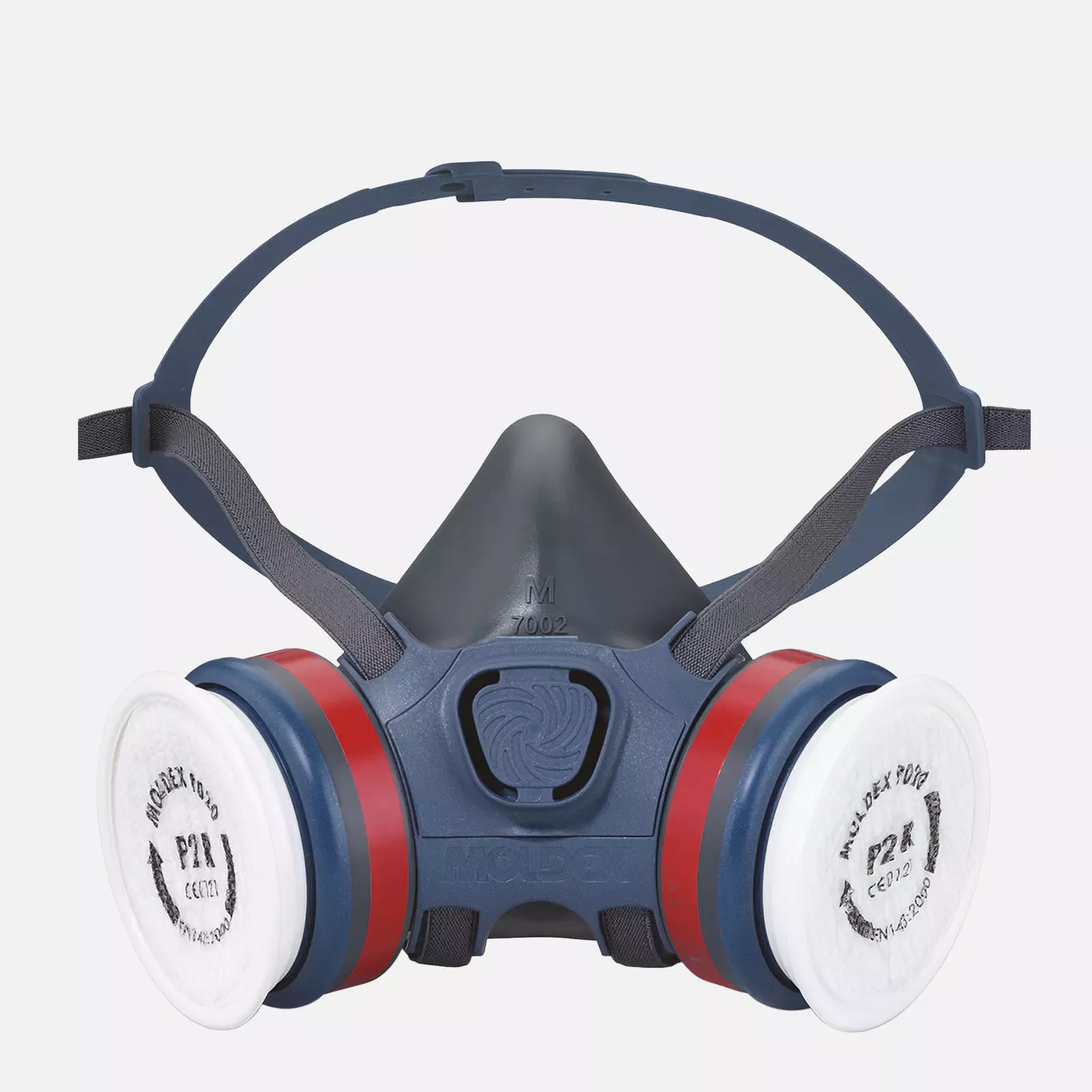 Moldex 827032, 7032 Mask body size M 2x P3 R filter, EasyLock®, image 1