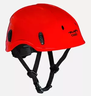 CADI 26658, Safety Helmet to EN 12492, Red for Work at Height and Rescue, image 1