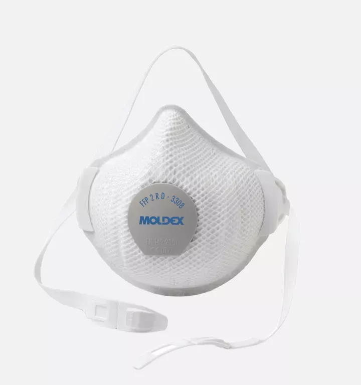 Moldex 823308, Respirator Mask FFP2 R D with Sealing Lip and Climate Valve Air Plus ProValve, image 1