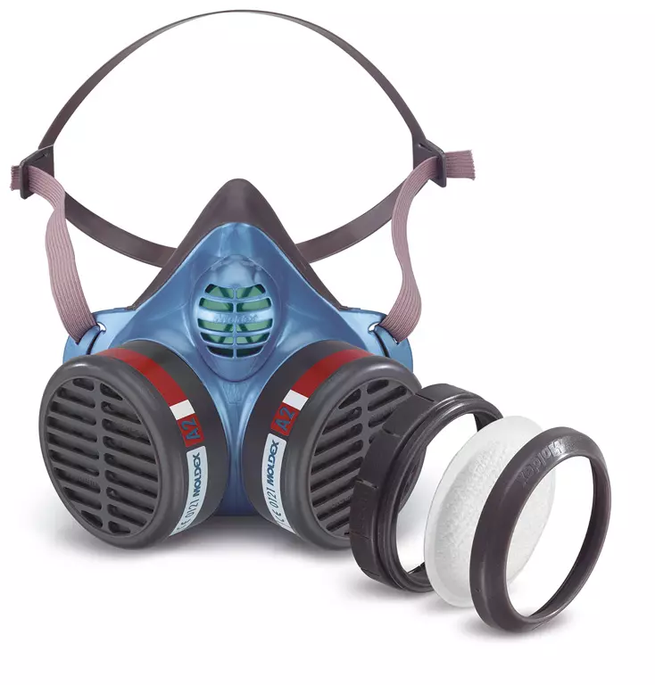 Moldex 825584, Disposable Half Mask FFA2P3 R D Size M/L, Organic Gases and Particles, image 1