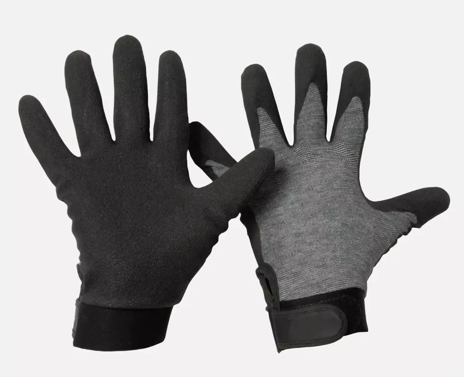 Richard Leipold 1480, RLine Cotton Fine Knit Glove with HPT Coating Velcro Closure, image 1