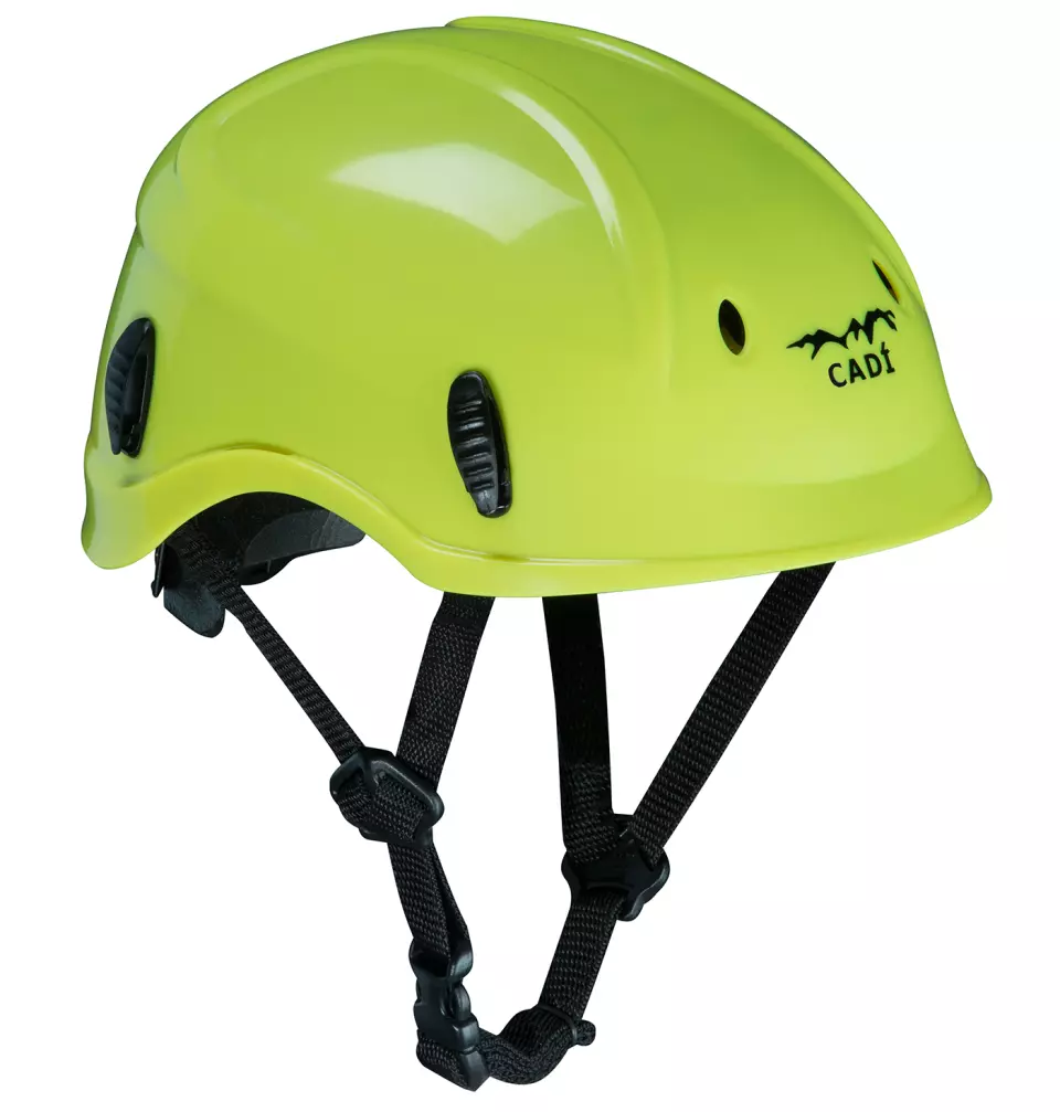 CADI 16658, Safety Helmet According to EN 12492, Yellow for Height Work and Rescue, image 1, gallery thumbnail