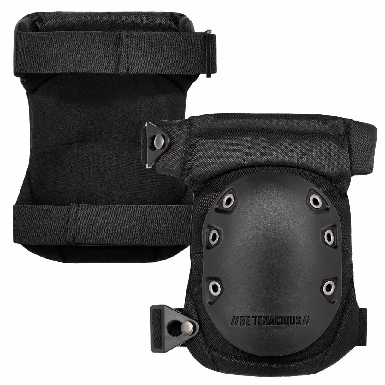 Ergodyne 6623, ProFlex 435 Comfort Hinge Gel Knee Pads with Long Hard Cap, image 1