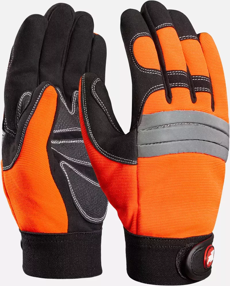 Richard Leipold 1537, RLine MEC HIVI Synthetic Leather Mechanics Glove, image 1