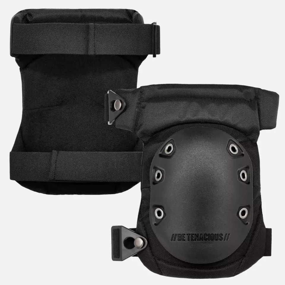 Ergodyne 6623, ProFlex 435 Comfort Hinge Gel Knee Pads Long Hard Cap, image 1, gallery thumbnail