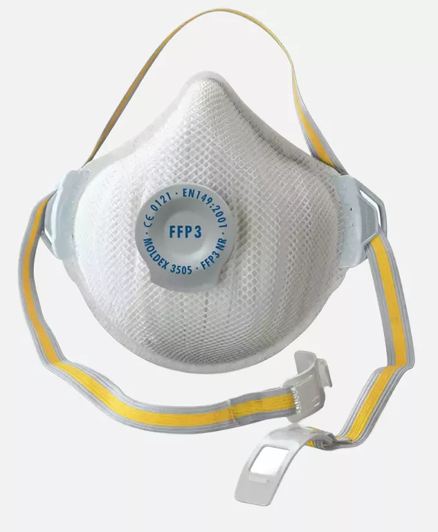 Moldex 823505, Respirator Mask FFP3 NR with Climate Valve Air, image 1