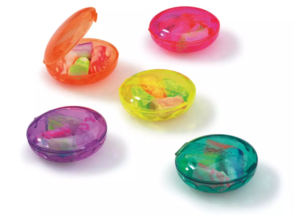 Moldex 827802, Spark Plugs Disposable Earplugs Two Pairs in Pocket SNR 35 dB, image 1, gallery thumbnail