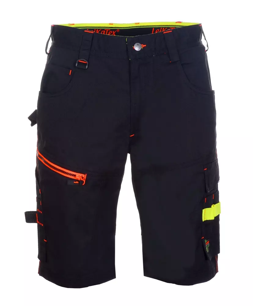Richard Leipold 105146, LeiKaTex BLACK LINE Shorts Professional Workwear, image 1, gallery thumbnail