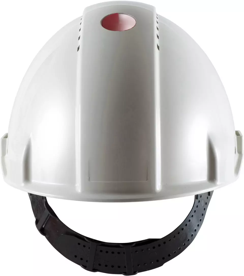 3M 780062, G30DUW G3000D Safety Helmet White, ABS, Ventilated with Sweatband, image 1, gallery thumbnail