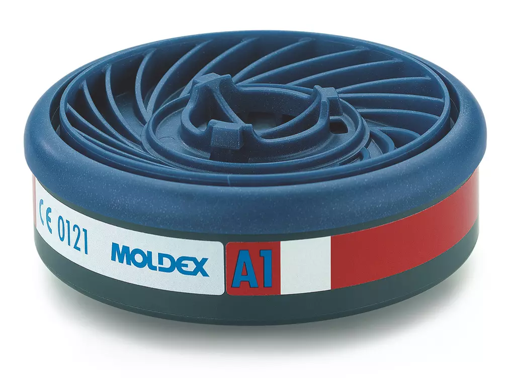 Moldex 829100, Gas filter A1, for series 7000 9000, EasyLock®, organic gases