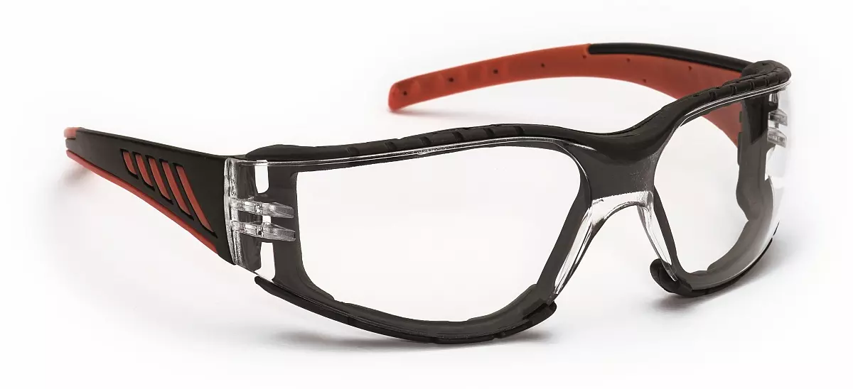 Richard Leipold 6795, Safety Glasses with EVA Foam Clear PC 2mm - Model No. 622