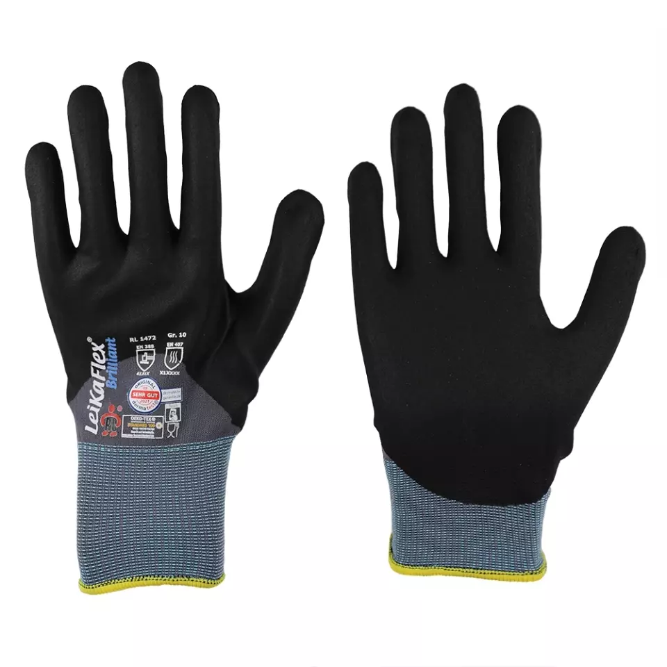 Richard Leipold 1472, LeiKaFlex Brilliant 15gg Feinstrickhandschuh mit TOUCH-Funktion Handrücken teilbesch, image 1, gallery thumbnail