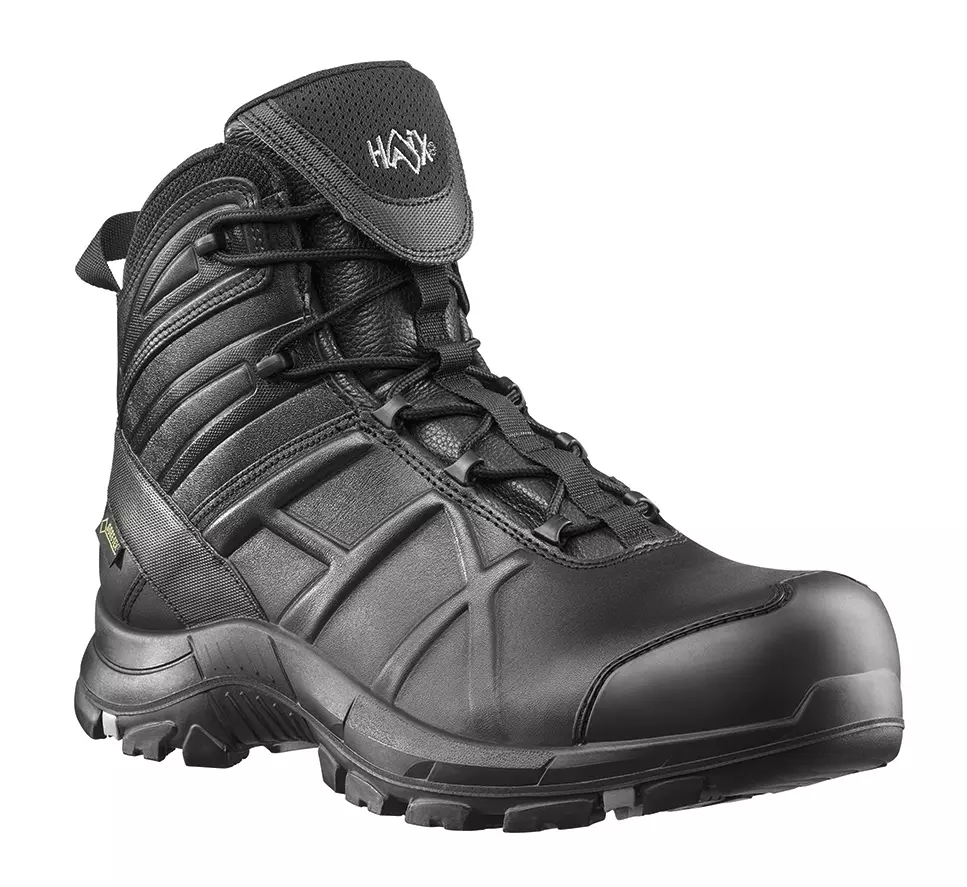 HAIX 862005-13-0-48, BLACK EAGLE Safety 50 ID BLACK Breathable S3 Tactical Boot, Size 13.0 / 48