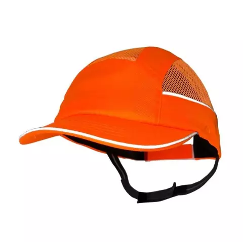 Surflex AIR STREAM anti-shock cap, Standard visor 5 cm, Orange, Reflective