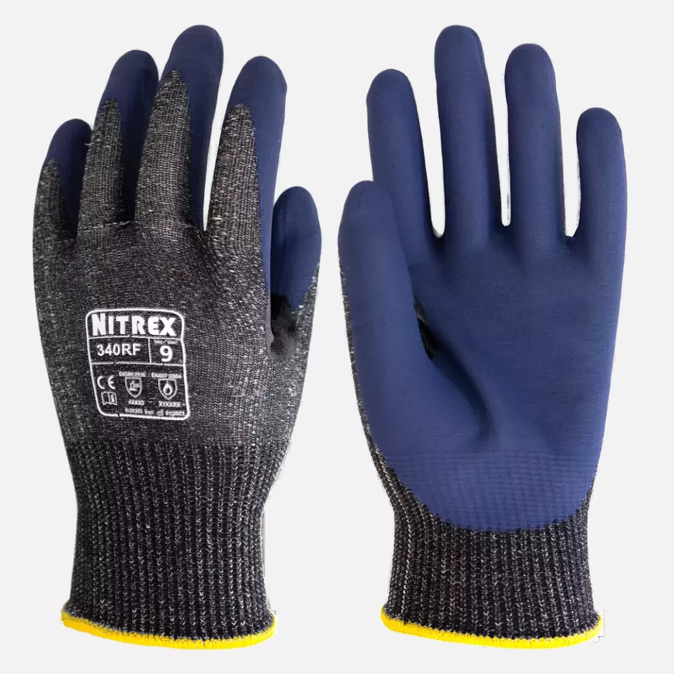 Nitrex 340RF, 13gg grey cut resistant foam nitrile coated glove, image 1, gallery thumbnail