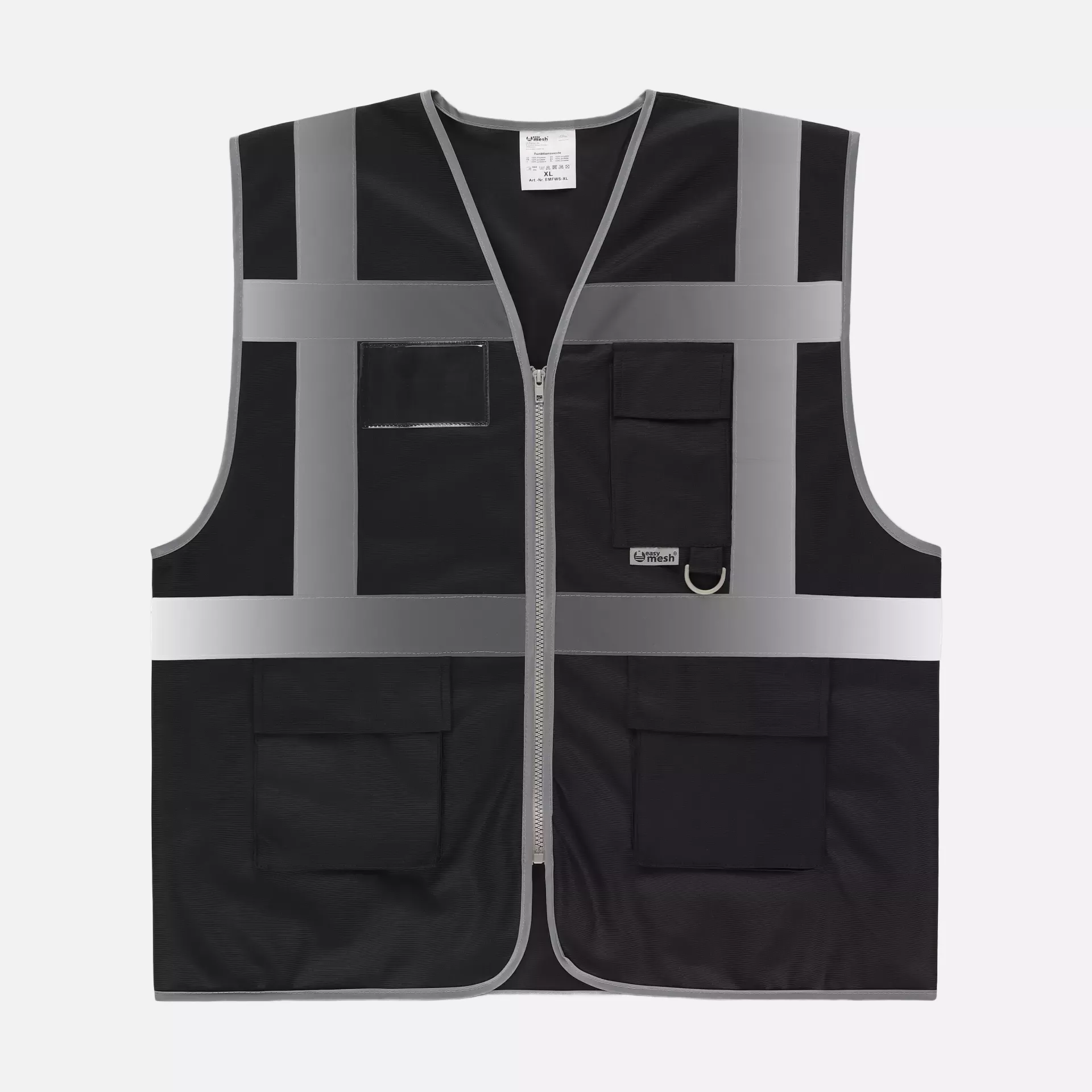 easyMesh EMFWS, Functional Vest with Zipper and Pockets, image 3