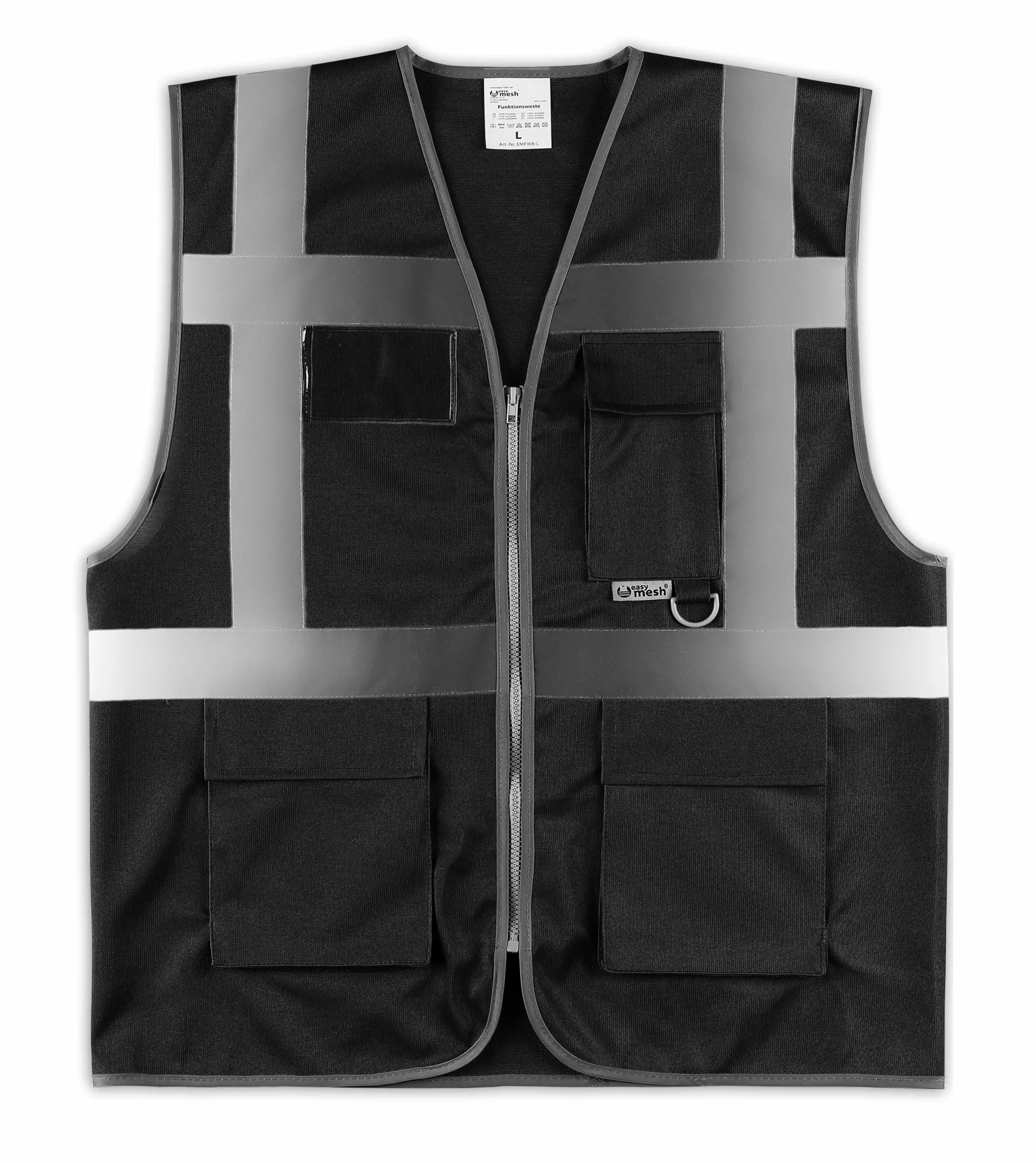 easyMesh® EMFWS, EasyMesh® Utility Vest with Zipper and Pockets, image 1