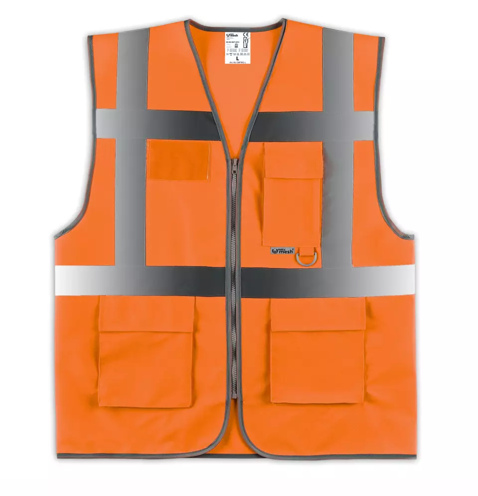 easyMesh® EMFWO, EasyMesh® Utility Vest with Zipper and Pockets, image 1, gallery thumbnail