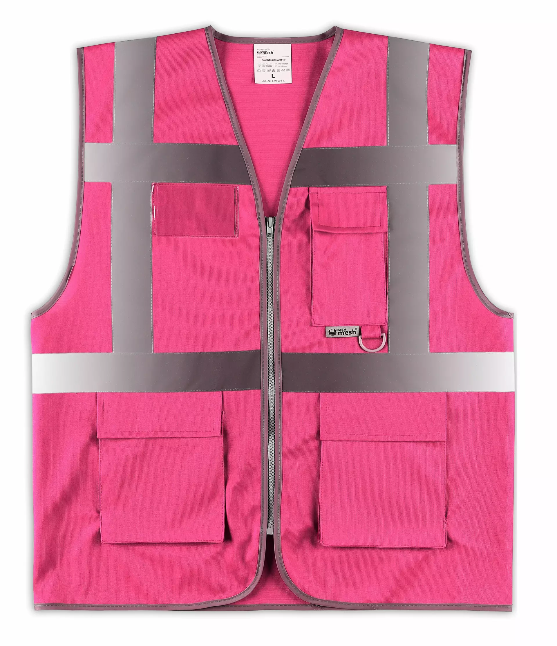 easyMesh® EMFWP, EasyMesh® Utility Vest with Zipper and Pockets, image 1