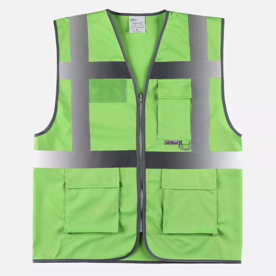 easyMesh EMFWGRU, Functional Vest with Zipper and Pockets, image 1, gallery thumbnail