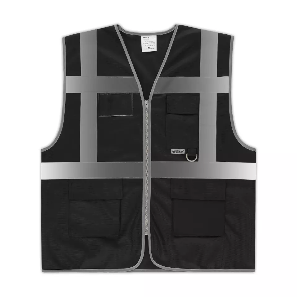 easyMesh® EMFWS, EasyMesh® Utility Vest with Zipper and Pockets, image 3, gallery thumbnail