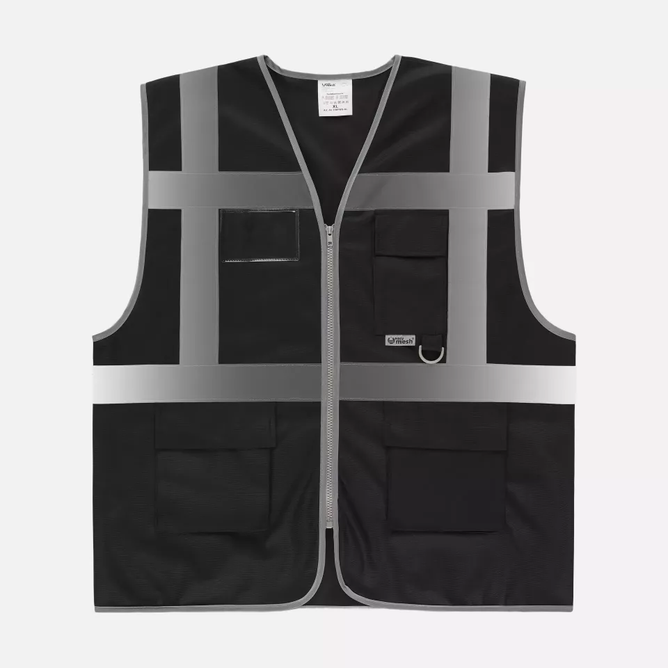 easyMesh EMFWS, Functional Vest with Zipper and Pockets, image 3, gallery thumbnail