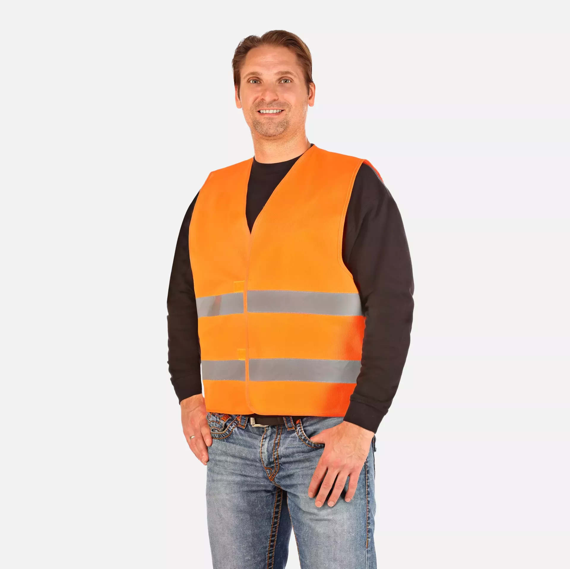 easyMesh EM130O-BRA, Safety Vest Fire Warden, image 5