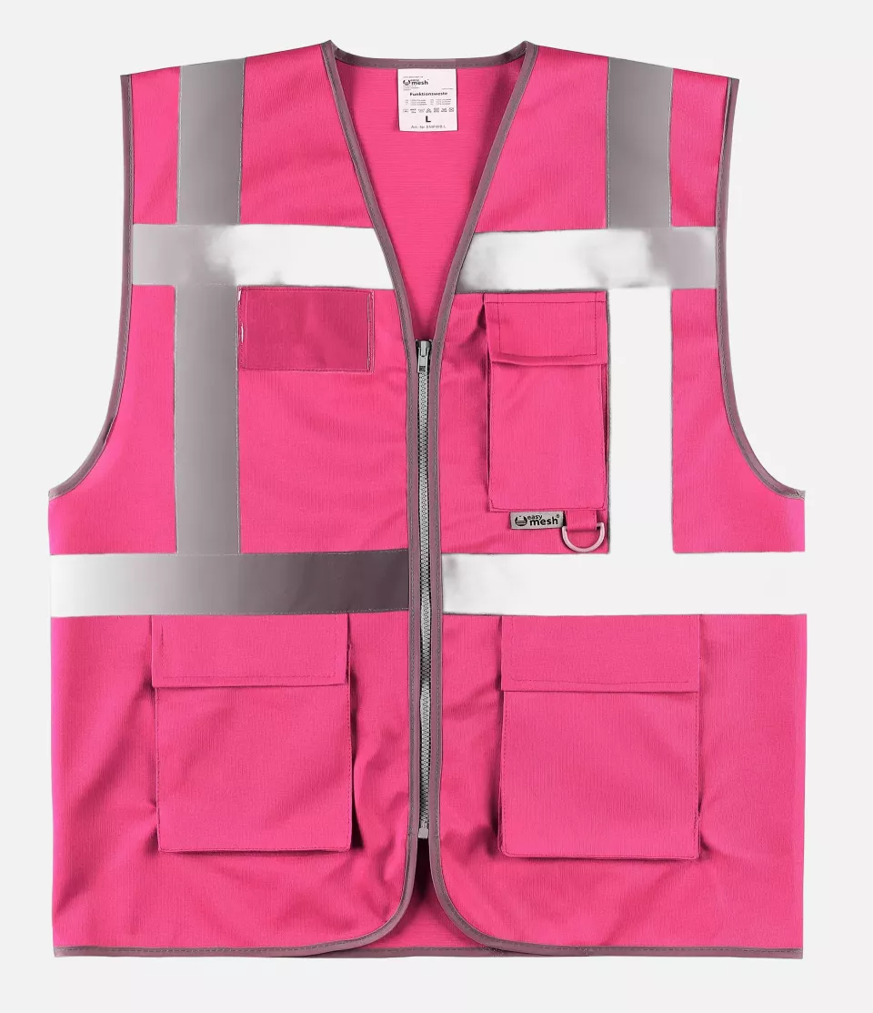 easyMesh EMFWP, Functional Vest with Zipper and Pockets, image 1, gallery thumbnail