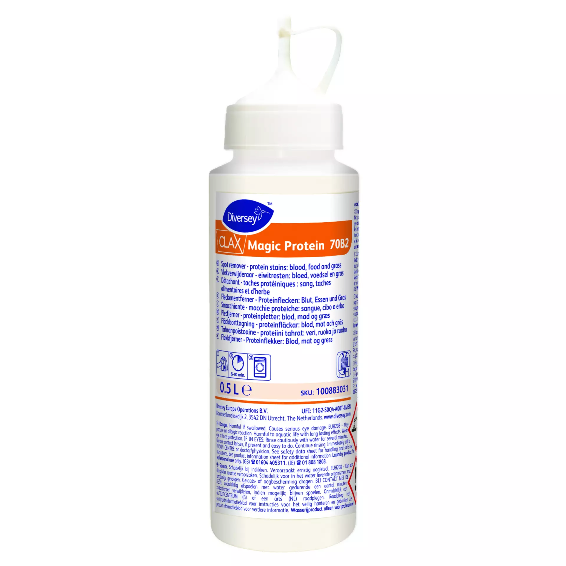 Clax 100883031, Magic Protein Stain Remover 0.5L, image 1