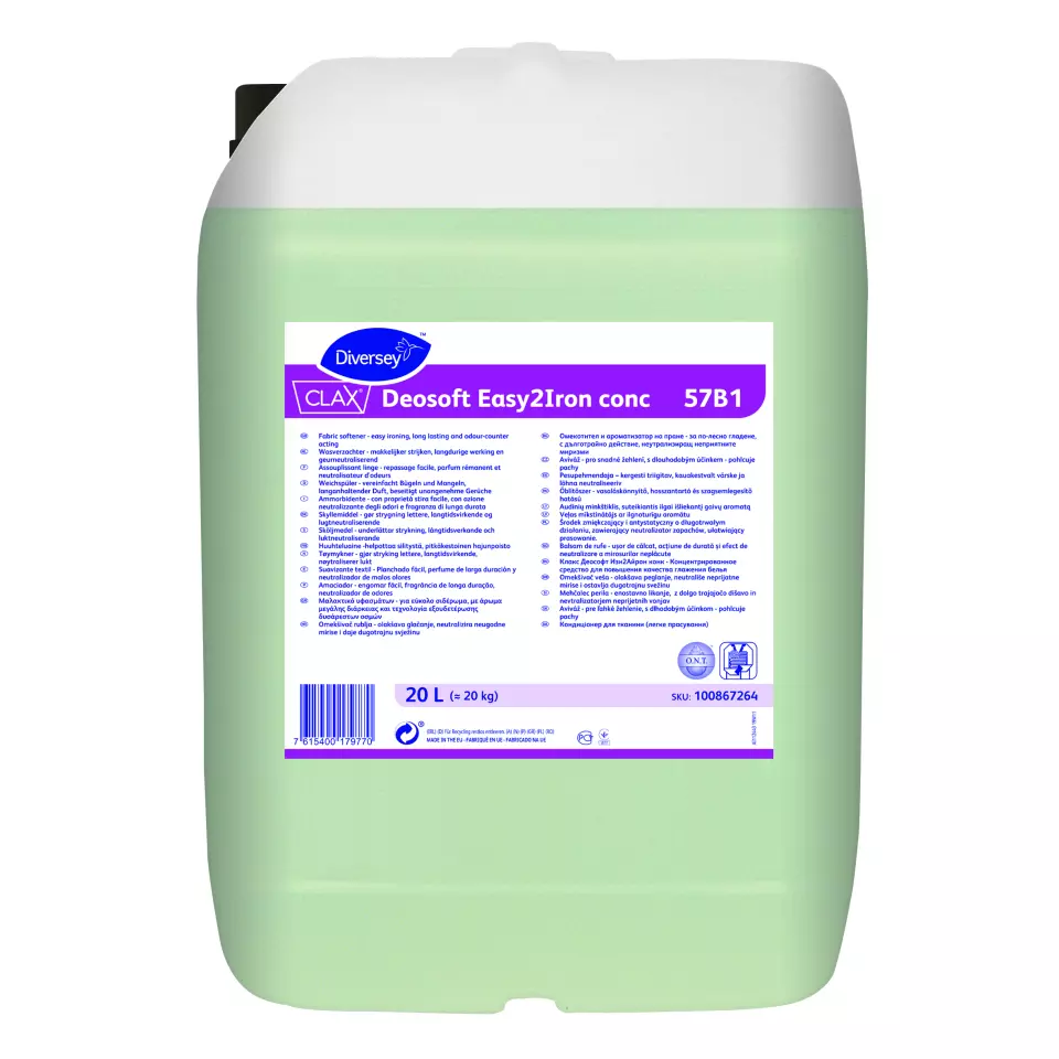 Clax 100867264, Deosoft Easy2Iron conc Fabric Softener 20L, image 1, gallery thumbnail