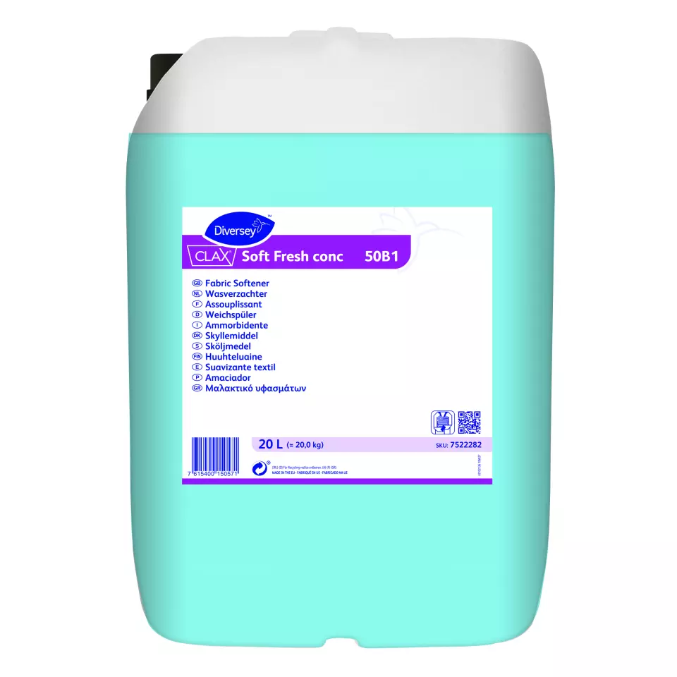 Clax 7522282, Soft Fresh conc Fabric Softener 20L, image 1, gallery thumbnail