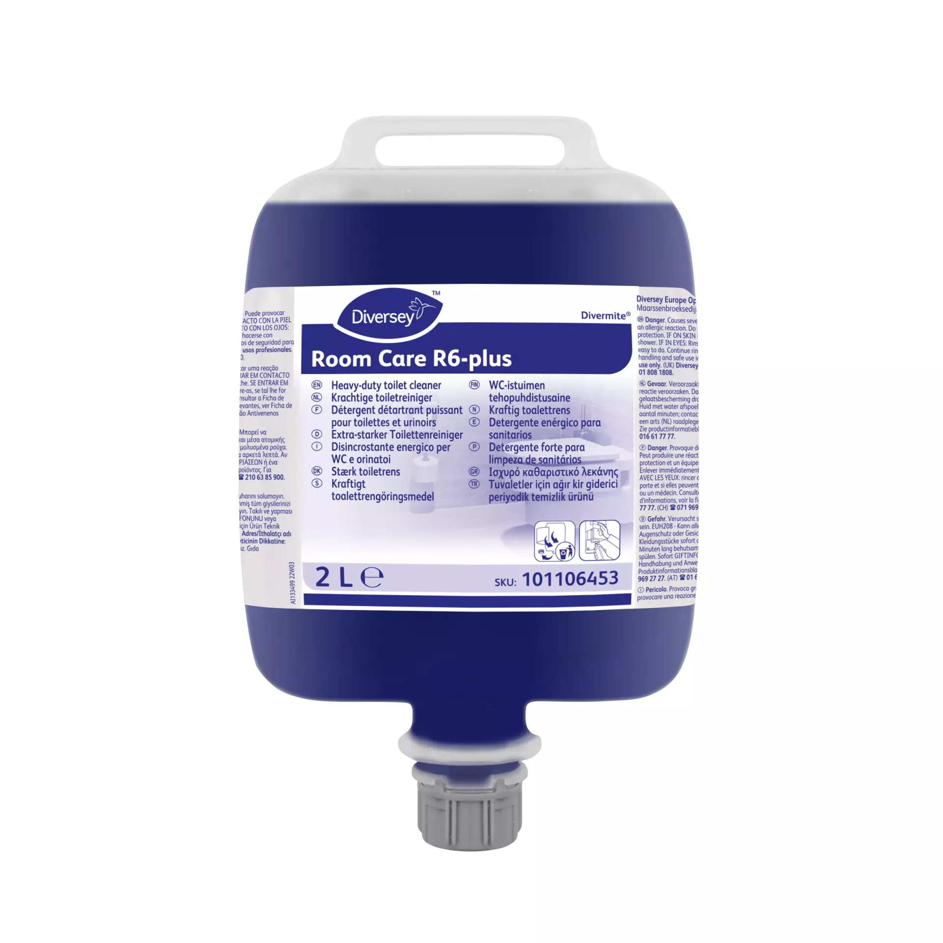Room Care 101106453, R6 plus Toilet Cleaner, image 1