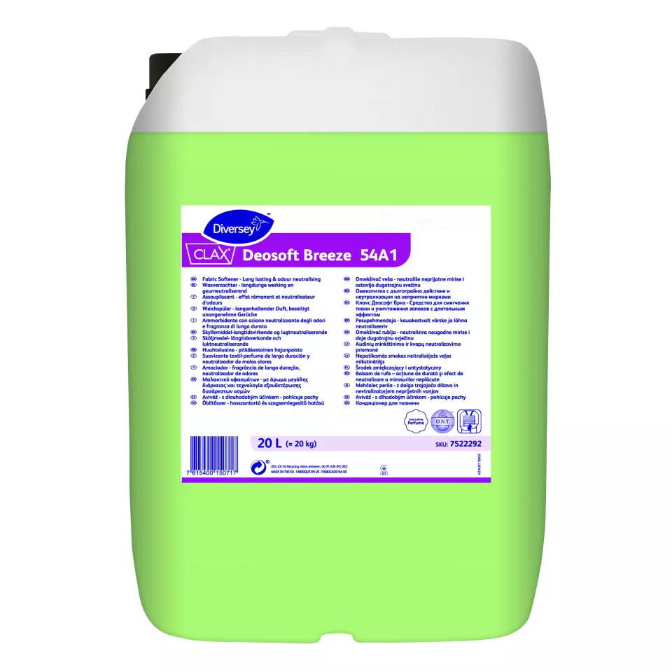 Clax 7522292, Deosoft Breeze Fabric Softener 20L, image 1, gallery thumbnail