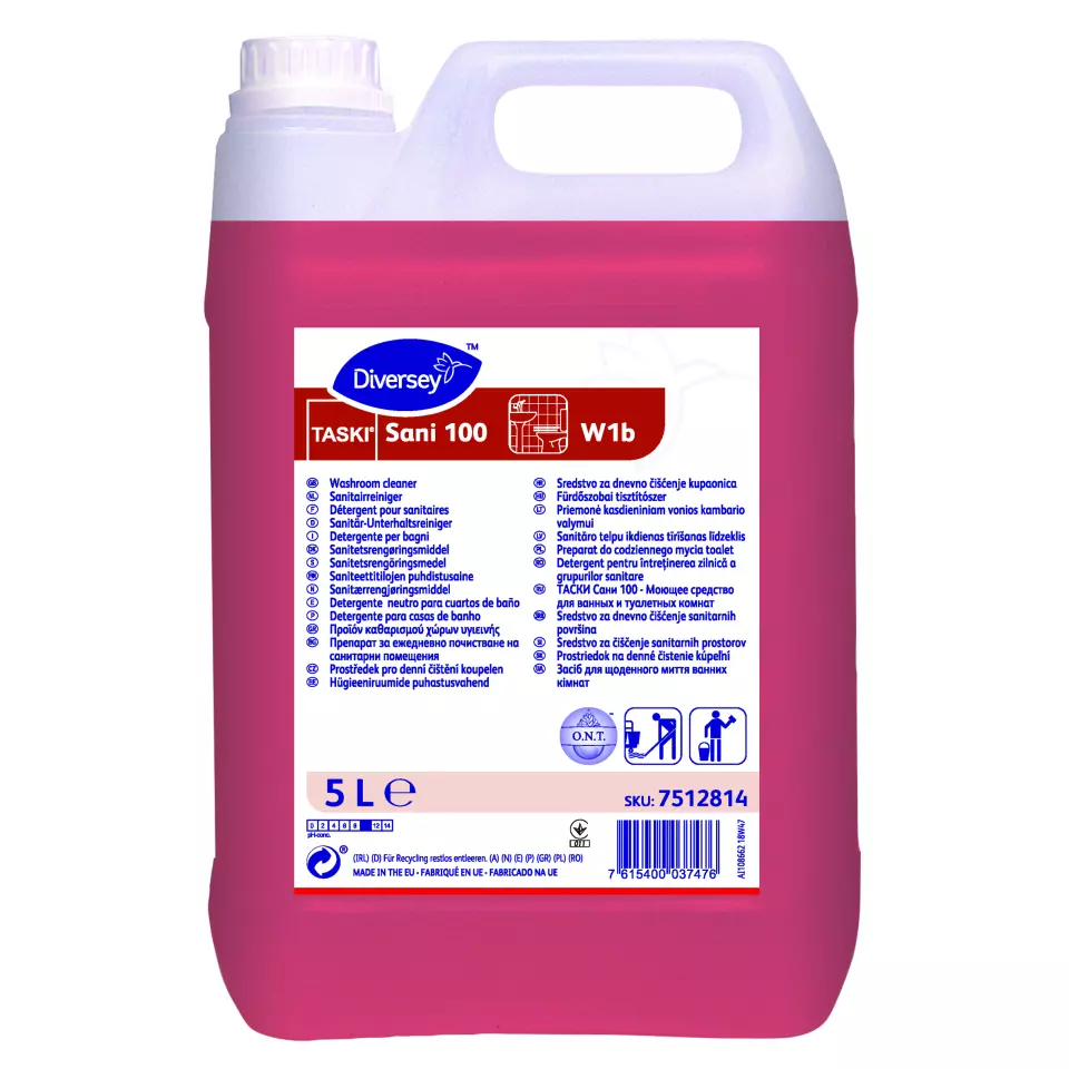 TASKI 7512814, Sani 100 Sanitary Cleaner 5L, image 1, gallery thumbnail