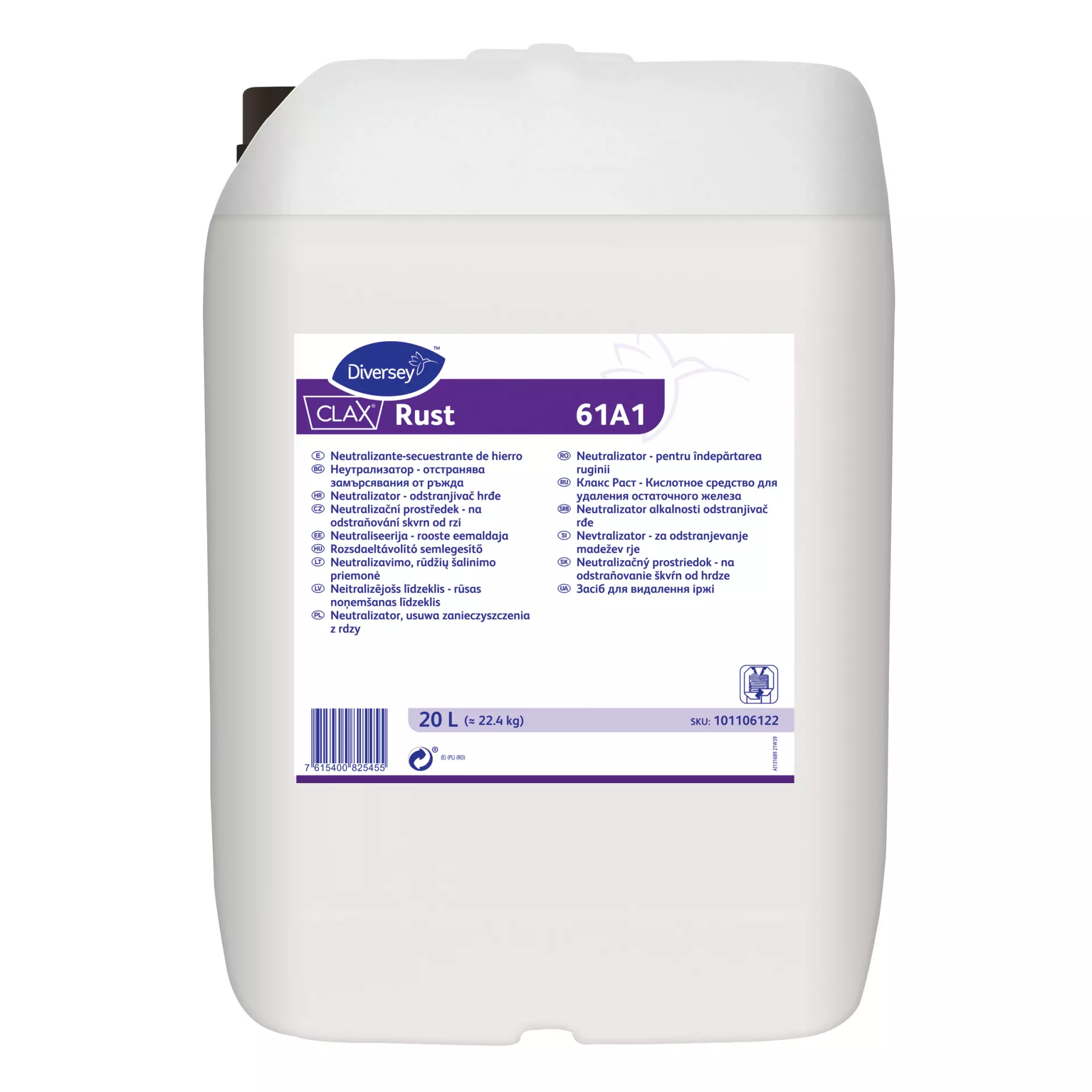 Clax 101106122, Rust Rust Remover 20L, image 1