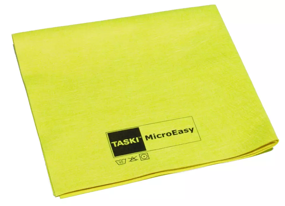TASKI 7514576, MicroEasy Microfiber Cloth Yellow, image 1, gallery thumbnail