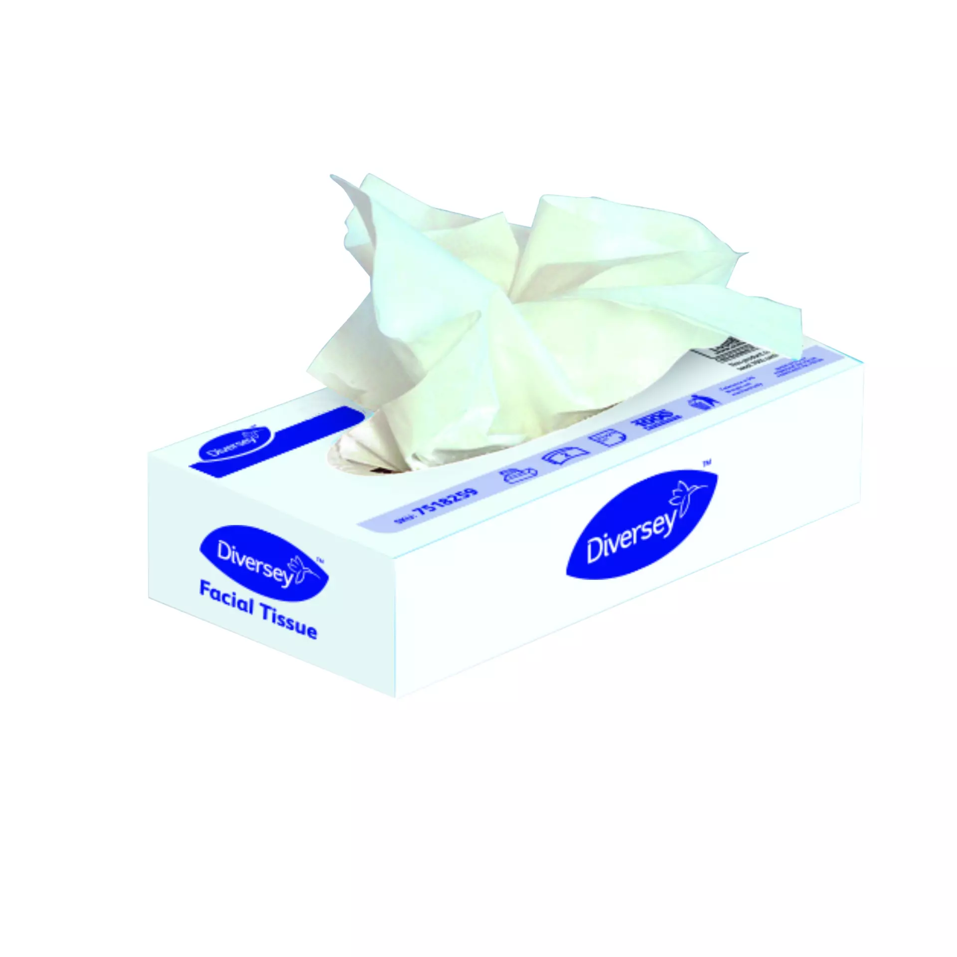 DI 7518259, Facial Tissues Standard Box, image 1