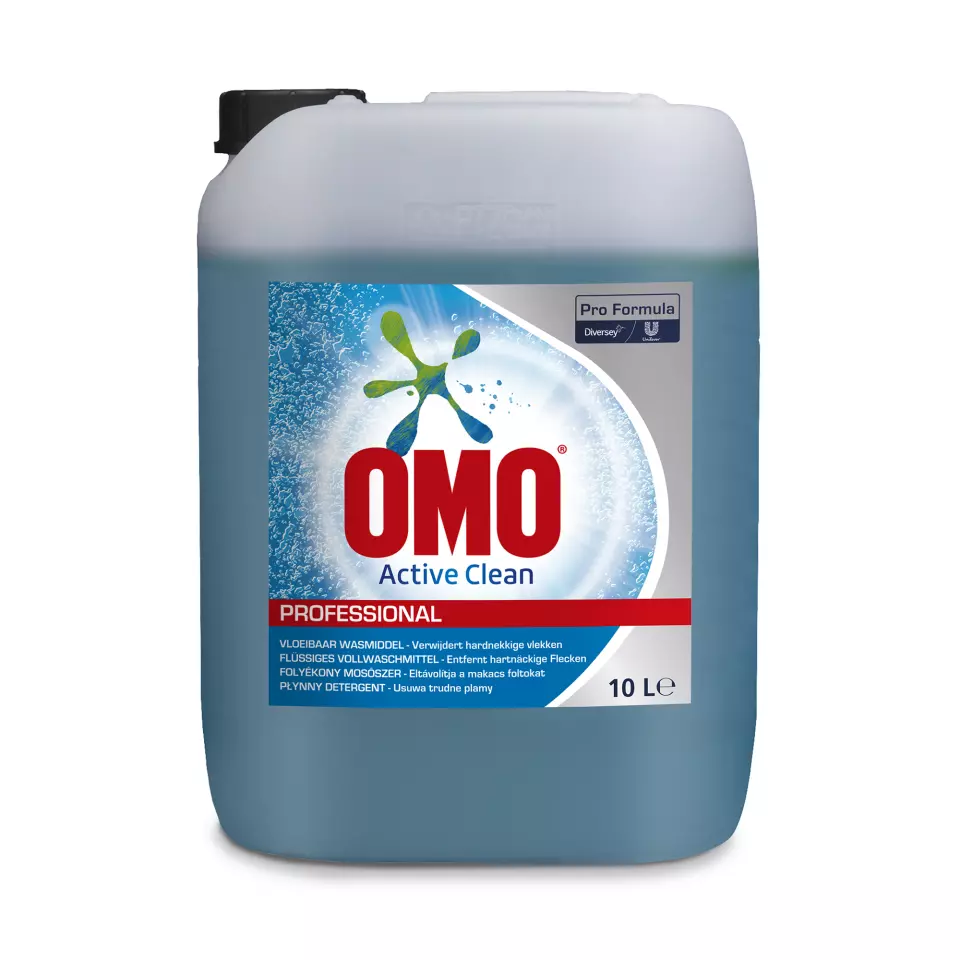 OMO 101105265, Professional Active Clean Heavy-Duty Laundry Detergent with Enhanced Stain Removal Power 10L, image 1, gallery thumbnail